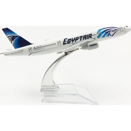 EGYPT AIR AEROPLANE MODEL BOEING 777 AIRPLANE 16CM METAL ALLOY DIECAST 1:400 AIRPLANE MODEL TOYS FOR CHILDREN FREE SHIPPING