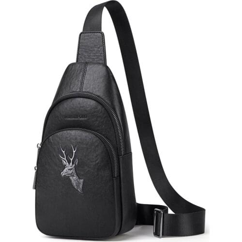 Williampolo Genuine Leather Mens Bag Fashion Shoulder Bag 2021 Luxury Brand Bag Crossbody Bags Bolsas Over the Shoulder #203078