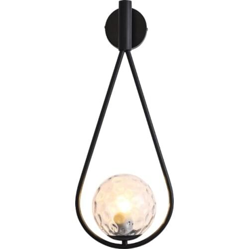 Wall lamp Nordic modern simple wall decoration bedroom restaurant corridor 5W indoor small creative lamp