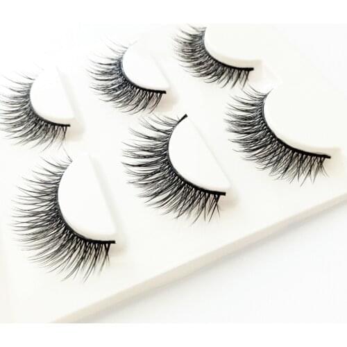 3DT21 mink lashes natural long make up false eyelashes 12mm eyelash glue makeup eye lashes tweezers 3d lashes maquiagem