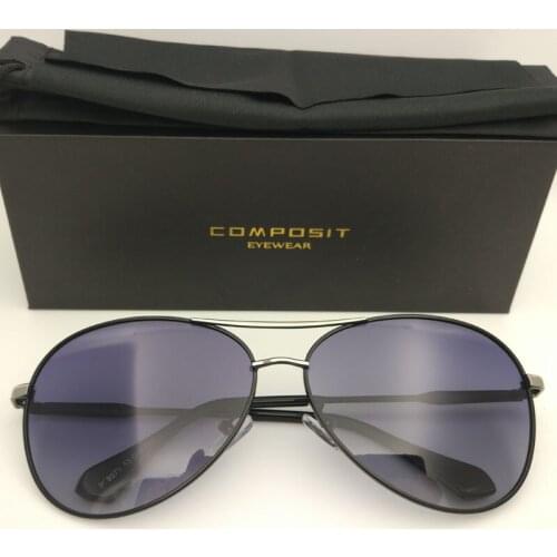 New 2018 Composit Brand Ladies Personality Super Light Sun Glasses Women Fashion Multicolor Polaroid Oval Alloy Women Sunglasses