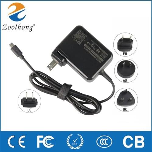Portable For DELL Dell Venue 8/11 Pro Tablet 19.5V1.2A 4 Plug in 1 Charging Source Adapter 24W
