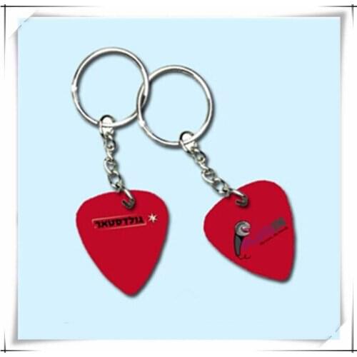 Cheapest! Celluloid Guitar Pick - Guitar Plectrum Keychain