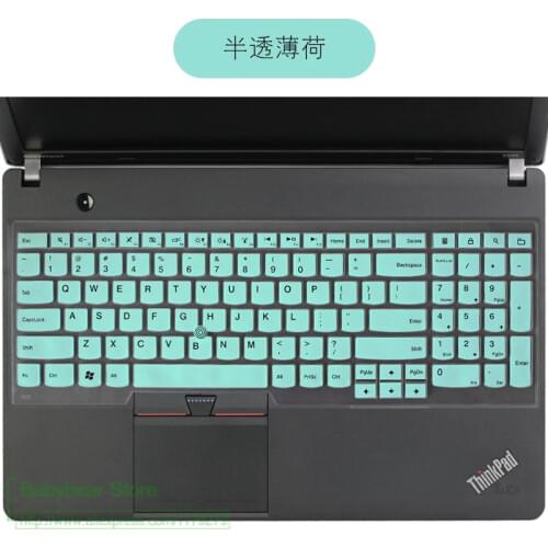 15 inch Silicone keyboard cover for Lenovo Thinkpad E540 E545 E531 E550C Notebook 15 S5 E560 E570 E550 E555 E565 E575 W540 15.6