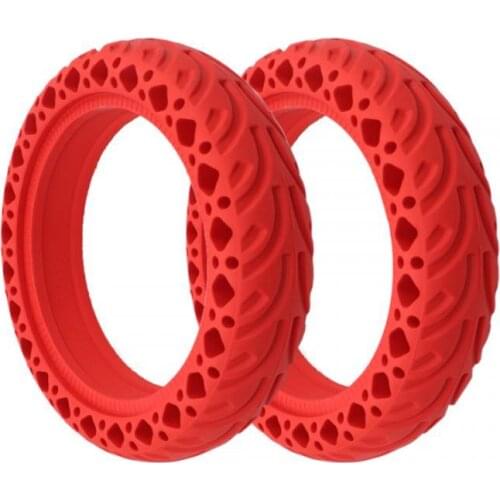 2 Rubber Solid Tire for Xiaomi Mijia M365 Electric Scooter Shock Absorber Damping Tyre For Xiaomi M365 Pro Scooter Tubeless 8.5"