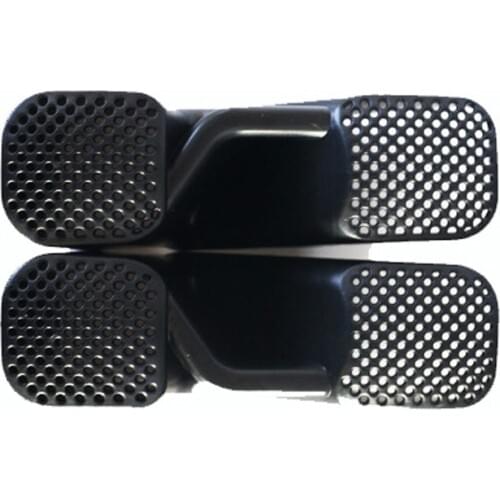 2Pcs Black Plastic Car Seat Air Conditioning Air Outlet Cover For Renault Koleos 2016 2017 2018 Exhaust Hood Protective Cover