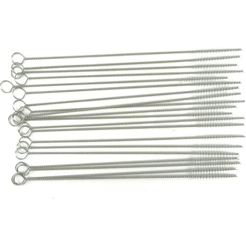 5/10PCS 6mm Drinking Straws Cleaning Brushes Cleaning brushes Stainless Steel Reusable Cleans Sippy Cup Cleaning Tool