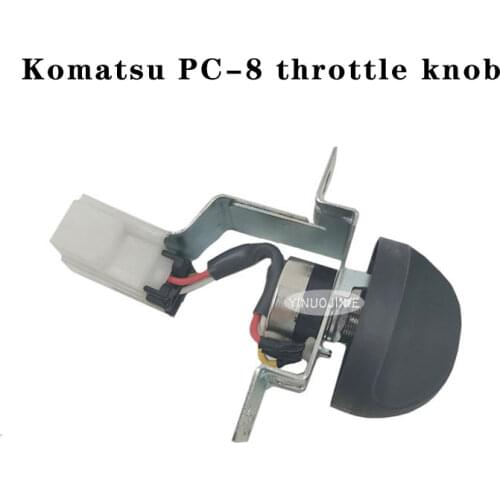 Excavator parts high quality Komatsu PC-8 throttle knob rotary gear switch made in China