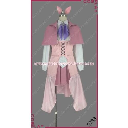 Twin Angels Break Kaitou Tenshi Twin Angel Meguru Amatsuki Pink Dress Cosplay Costume S002