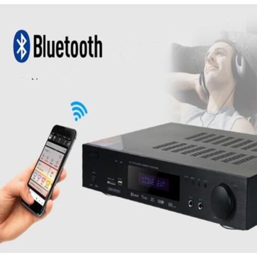 AP-380 5200 1943 tube AC-3 decoding 5.1 800W AV home theatre USB lossless music fiber coaxial radio Bluetooth audio amplifier