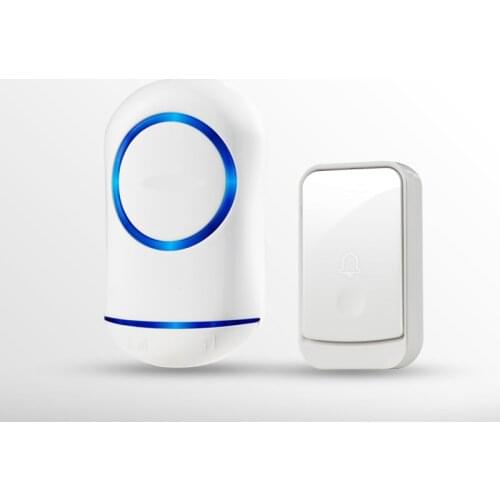 Wireless Doorbell Intelligent Remote Control Electronic Waterproof Door Intelligent Wireless Pager