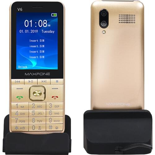 GSM 2.8" Screen Four Sim Russian Keyboard Mobile Phone Big torch MP3 Camera Video Player recorder Original H-Mobile