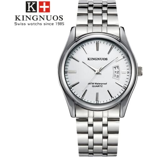 KINGNUOS Men's Watch With Double Dial