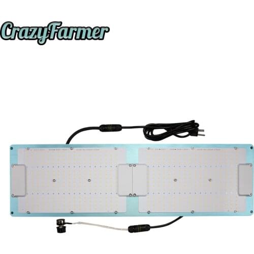 Geeklight 240W crazy farmer quantum qb288 led grow light bar with lm301b 660nm epistar 550 full spectrum hydro indoor grow kits