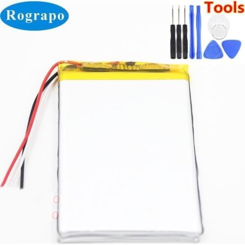 New 3.7V 3000mAh Lithium Polymer Battery For Onyx Boox Vasco da Gama 2 Reader E-book Accumulator 3-Wires With tools