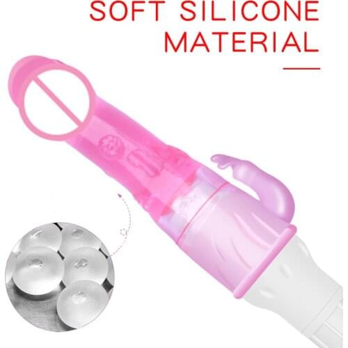 Man Nuo G Spot Dildo Rabbit Vibrator Adult Sex Toys for Women Orgasm Masturbator Clitoris Stimulation Waterproof Clit Sex Toys