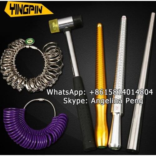 Ring Size Mandrel Stick Finger Gauge Ring Sizer Measuring Jewelry Tool,Gauges,Gauging Tools