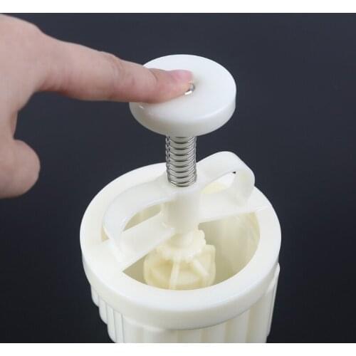 50LB Plastic Mooncake Mold 180g Square Flower Stamp Cookie Cutter Mould Hand Pressure