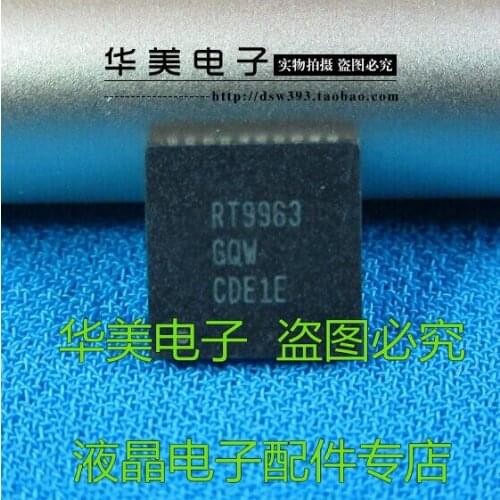RT9963GQW RT9963 genuine boost chip LCD