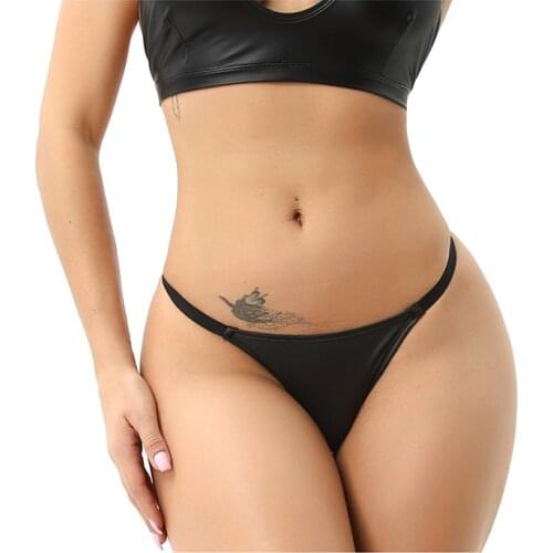 Sexy Women Underwear Lingerie Ultra Thin Low Waist T-back Bikini Thong Mini Slip Sensual Panties Hot Fashion Cozy Girl Thong