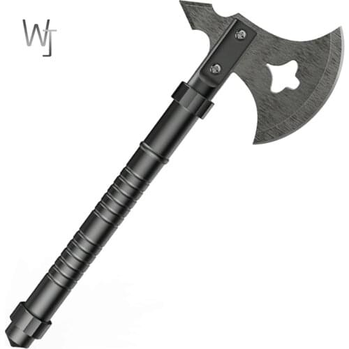 Removable Multifunctional Axe Sickle Hoe three in one Axe Garden Outdoor Survival Tools