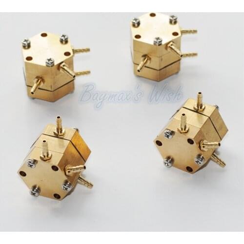 4Pcs Dentist Hexagonal Water Air Valve for Dental Chair Unit Parts Device New