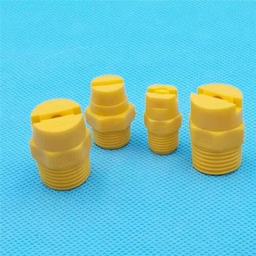 Flat fan spray ,industrial/factory cleaning,car washing,cooling,plastic vee jet spray nozzle,dust removal