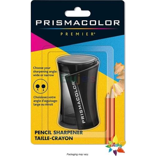 Usa Original Black Sanford Prismacolor Premier Pencil sharpener Sharpens your Prismacolor colored pencils to a perfect point