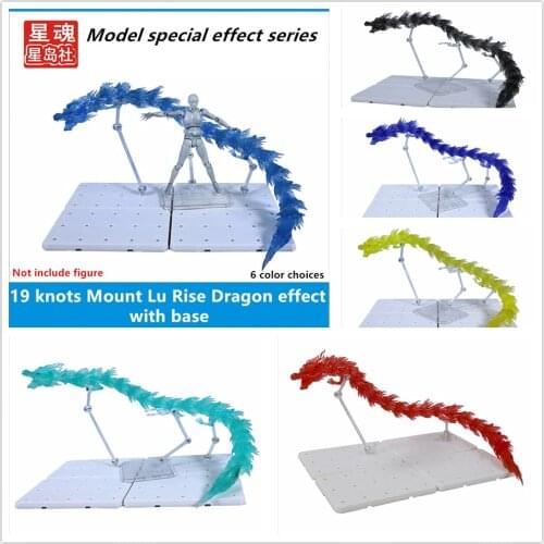 Star Soul Saint Seiya Cloth Myth 19 knots Mount Lu Rise Dragon effect & base for Bandai Libra EX Gold Dohko Bronze Shiryu SX026