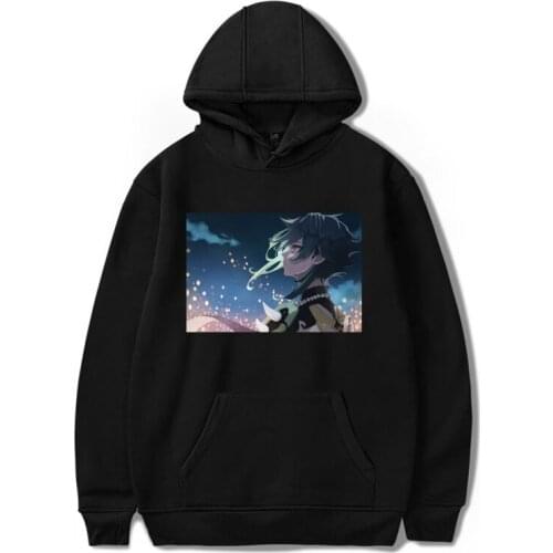 Genshin Impact Hoodie Hu Tao Aesthetic Kawaii Printed Harajuku Oversized Clothing Tops Casual Unisex Streetwear Women Sweatshirt
