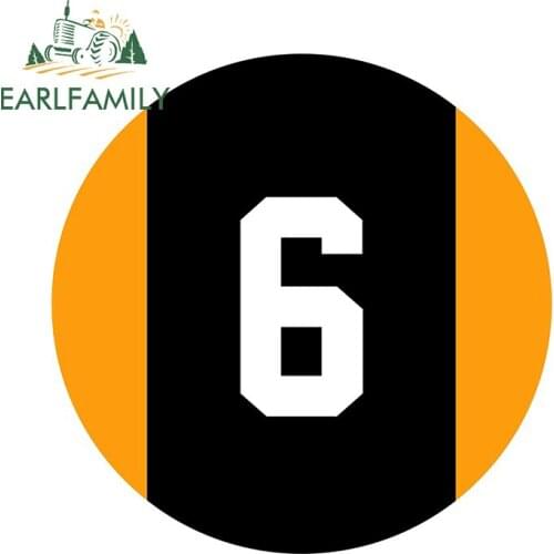 EARLFAMILY 13cm x 12.8cm for Chikara Ennoshita Car Stickers and Decals Vinyl Car Wrap DIY 3D Waterproof Scratch-proof VAN Decal