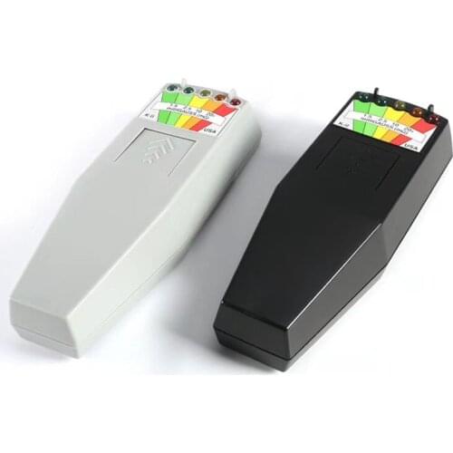 High Precision EMF Meter Magnetic Field Detector Measurement Portable Electromagnetic Radiation Detectors 5 LED Gauss Meter