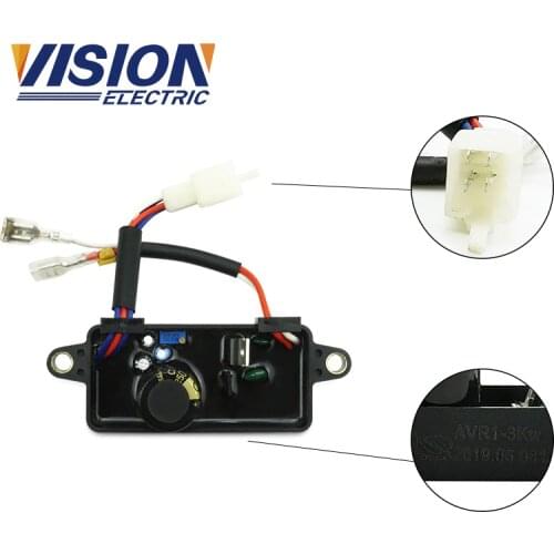 Gasoline generator Spare Parts avr 2kw automatic voltage regulator Rectifier Regulator phase 1-3KW avr for generator gasoli