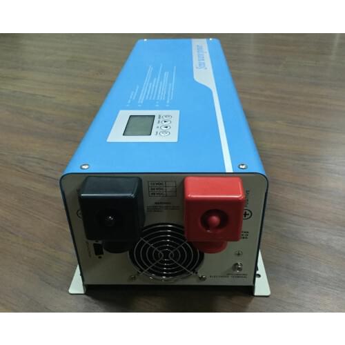 2000W Solar Power Inverter Charge 12V 24V 48V Battery With Toroidal Transformer Off Grid Solar Inverter Built In AC Charger