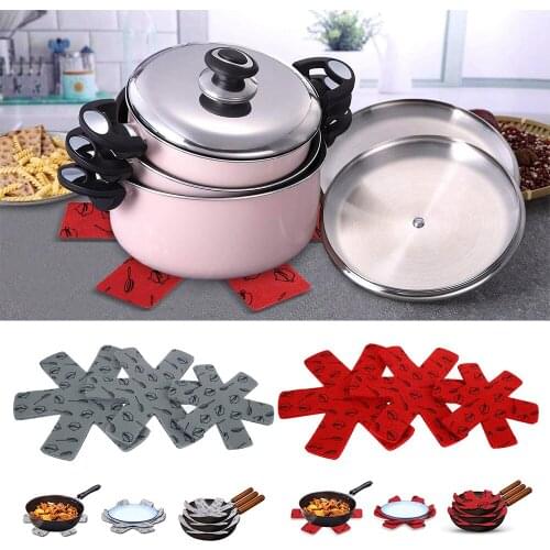 5Pcs/lot Non-stick Pan Pot Protection Pads Non-woven Scratch Proof Prevent Pads for Cookware Protector Divider Separators Pads