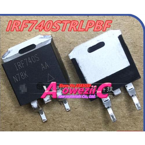 Aoweziic 2017+ 100% new imported original IRF740SPBF IRF740S IRF740STRLPBF IRF740STRRPBF TO-263 MOS FET 10A 400V