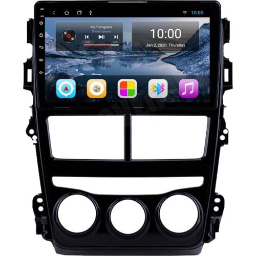 For Toyota Vios Yaris 2018 2019 Android 10 Auto Car Radio Stereo GPS Navigation Sat Navi Media Multimedia System PhoneLink