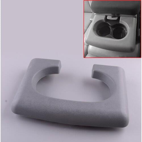 Car Center Console Cup Holder Pad in Bench Seat Gray Fit for Ford F150 2004 2005 2006 2007 2008 2009 2010 2011 2012 2013 2014