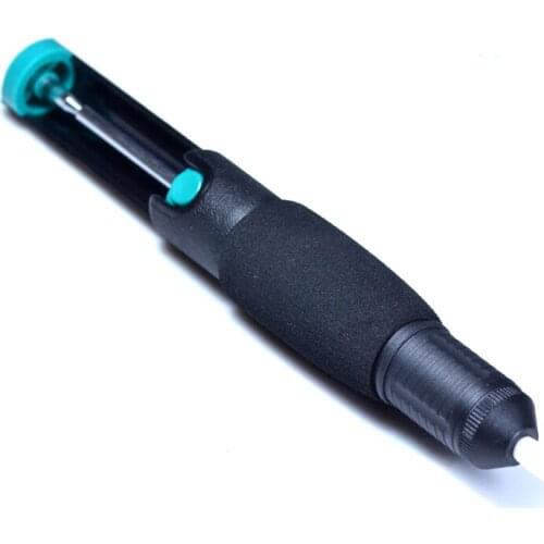 Free shipping Solder Sucker Desoldering Pump Tool_ Removal Vacuum Soldering Iron Desolver aluminium alloy