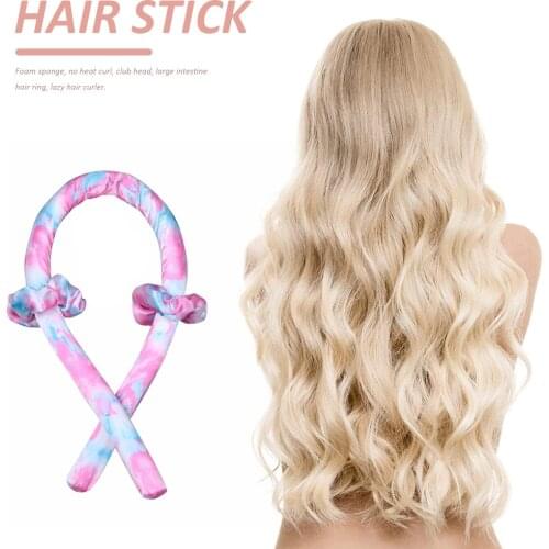 Sleeping Hair Rollers Flexible Curling Rods Hairs Tools Hairdressing Products Spiral Modeling Accessories Bands For Hairstyles