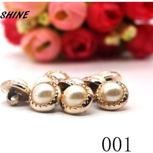 SHINE Acrylic Sewing Buttons Scrapbooking Round Shank Pattern 12\13mm 10 PCs Costura Botones decorate bottoni botoes