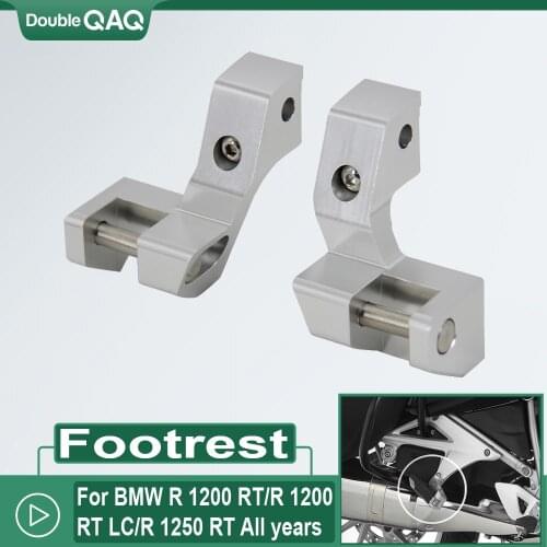 For BMW R 1250 RT All years R1250RT R 1200 RT LC NEW Motorcycle Passenger Footrest Foot Peg Lowering Kits