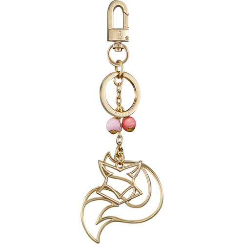 Foxer Pendant & Keychain for Bag Metal Pendant Bag Accessories Key Chain