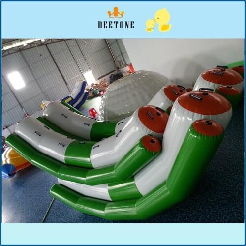 Hot sale 3-meter PVC inflatable water toy seesaw water trampoline trampoline water sports game