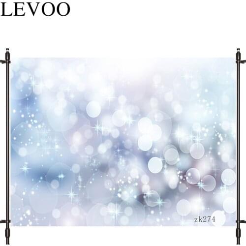 LEVOO photography background bokeh speckle snowflake winter twinkle fabric custom shoot prop background photocall photo studio