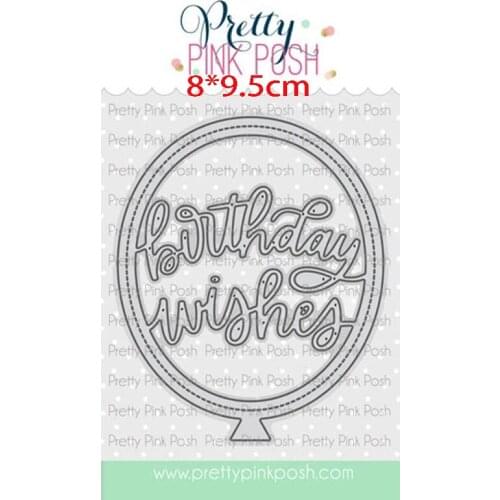 Old Sirius Balloon letters Metal cutting dies cut die mold card Scrapbook paper craft knife mould blade punch stencils new die