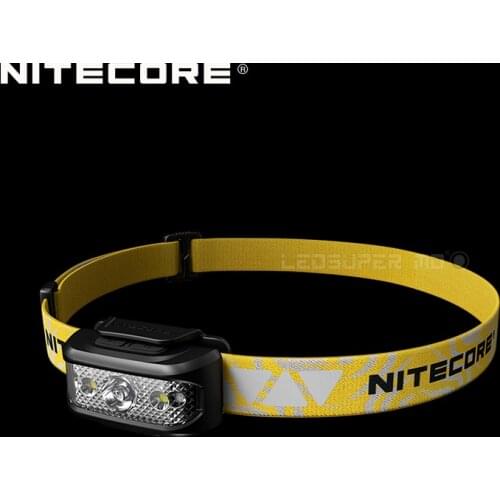 Micro-USB Rechargeable Nitecore NU17 Triple Output Ultra Lightweight Beginner Headlamp Built-in Li-ion Battery