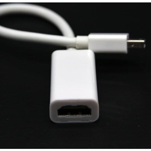 Mini Displayport To HDMI-compatible Cable 4k 1080P TV Projector Projetor DP 1.4 Display Port Converter For Apple Macbook Air Pro