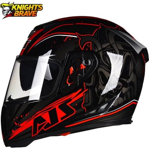 Motorcycle Helmet Full Face Casco Moto Men Motocross Motorbike Racing Helmet Electric Safety Double Lens Helmet Capacete Moto
