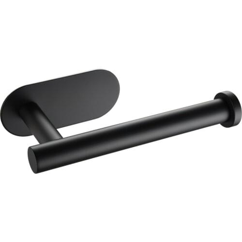 Stainless steel non-perforated paper towel holder toilet toilet roll holder toilet paper holder wall-mounted bathroom pendant